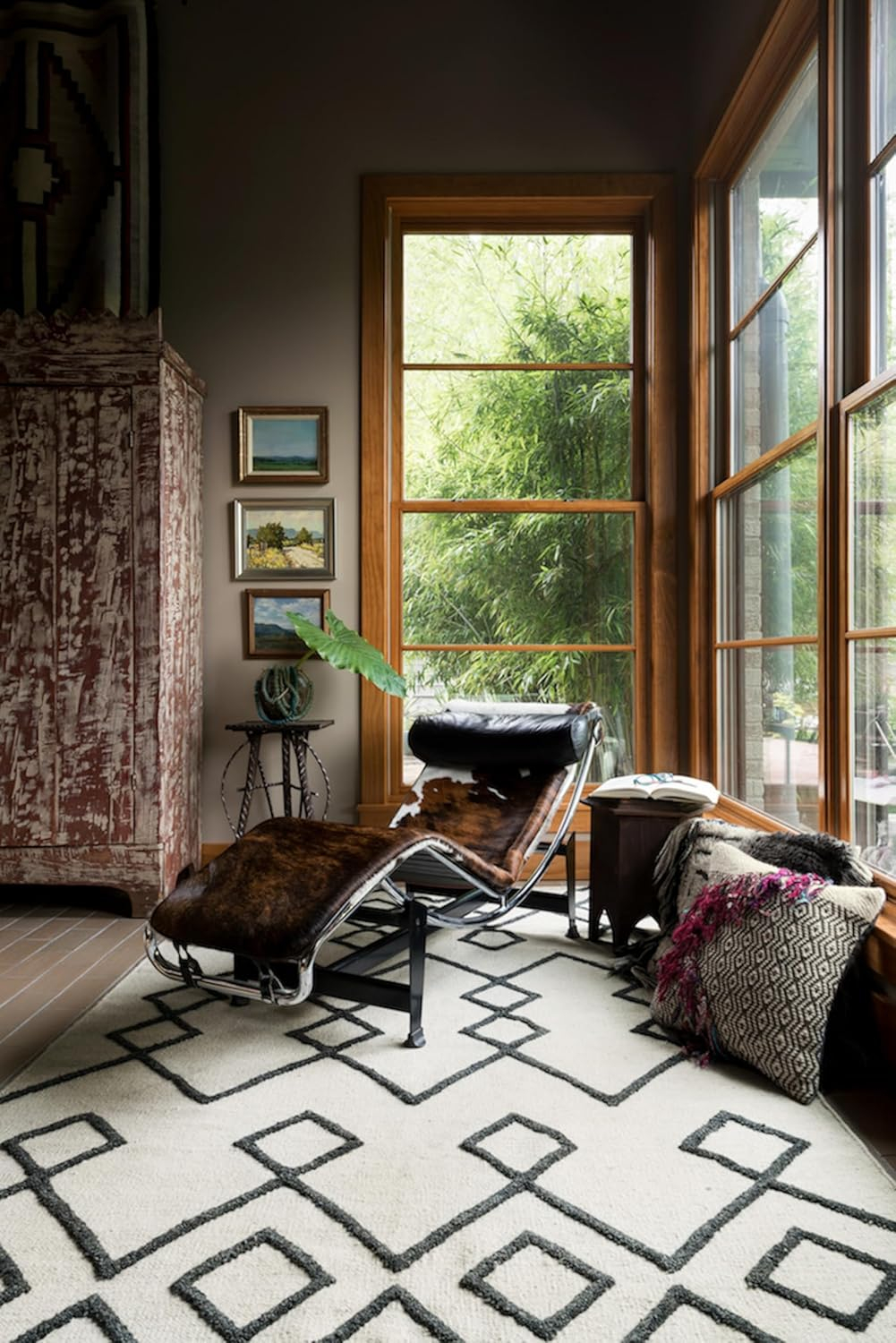 Ayo Hand Hooked Wool Abstract Rug