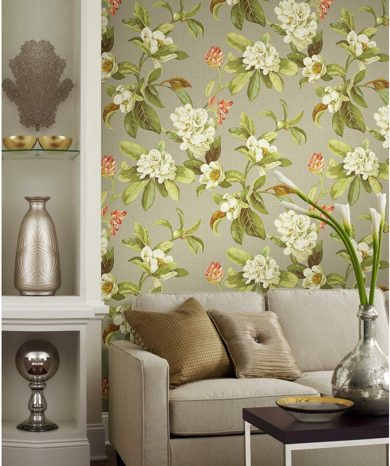 Waverly Live Artfully Peel and Stick Wallpaper