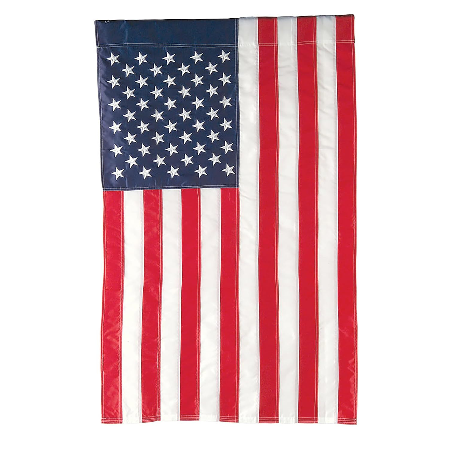 Double Sided 18'' H x 12.5'' W Nylon Independence Day Garden Flag