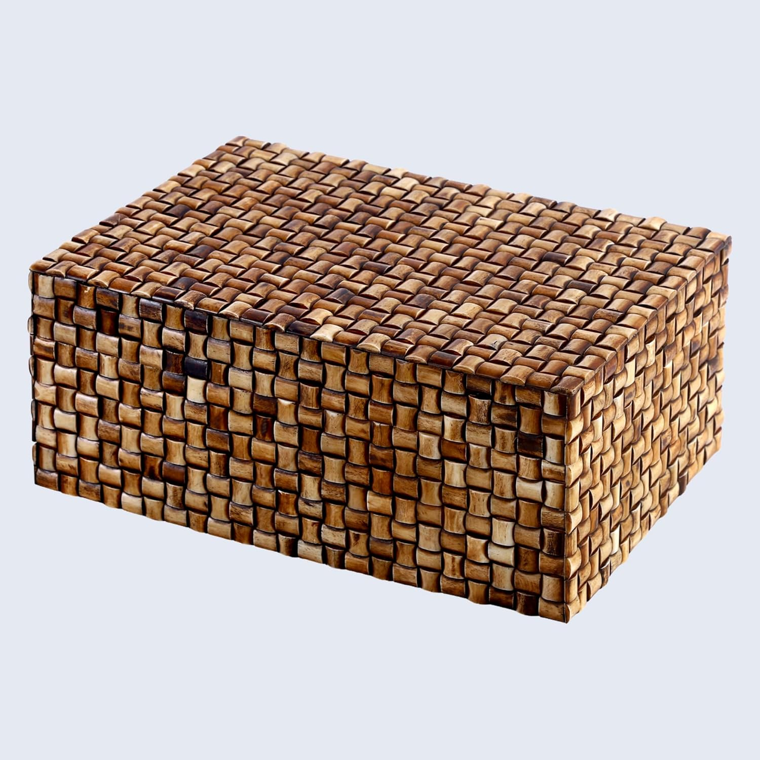 HANDICRAFTS HOME 10x5x5 Decorative Box Handmade Storage Organizer Boxes with Lids Keepsake Gift Trinket Box Display Box, Kept Safari