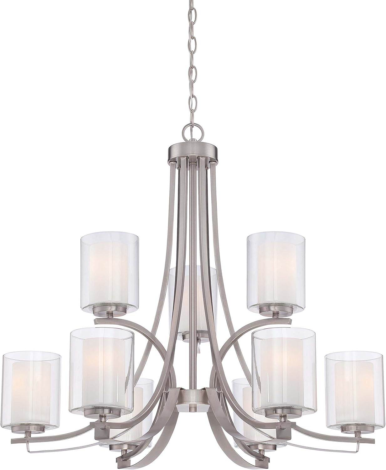 Minka Lavery - Parsons Studio - Chandelier 9 Light in Transitional Style - 28.5