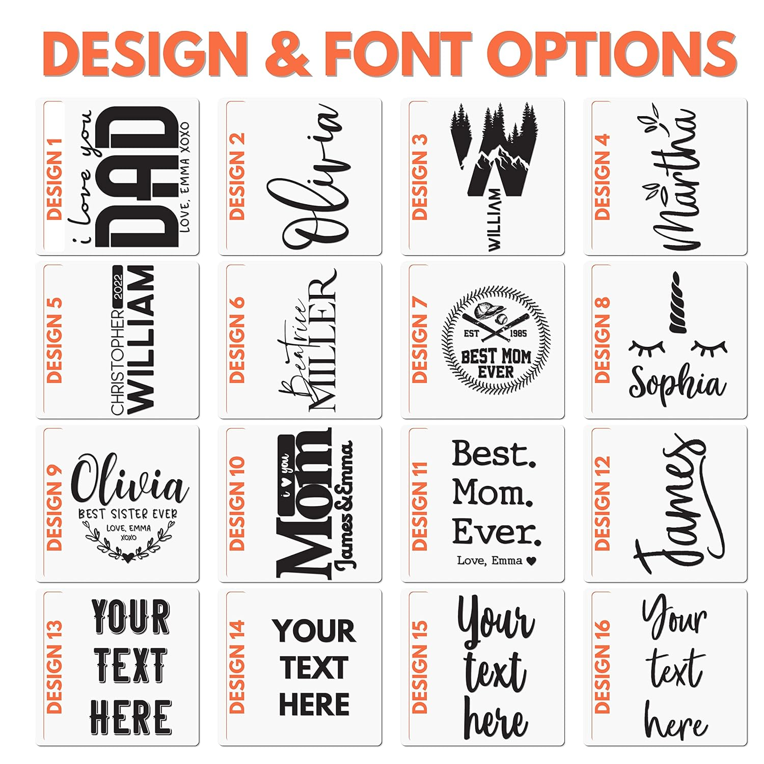 Personalized Tumblers w/Lid - 20 or 30 Oz Rose Gold - Vacuum Insulated Travel Coffee Mugs - Stainless Steel Double Wall Tumbler - Personalized Cups with Name, Text