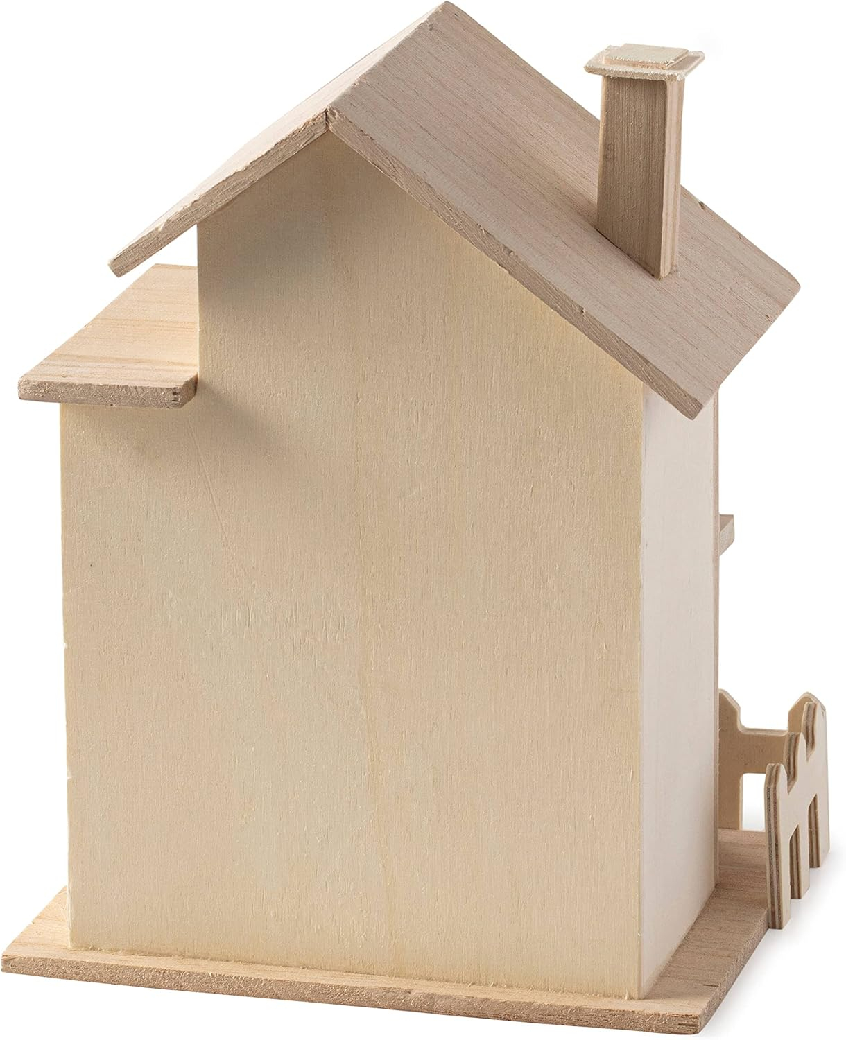 8.5" Two Story Cottage Birdhouse by Make Market®