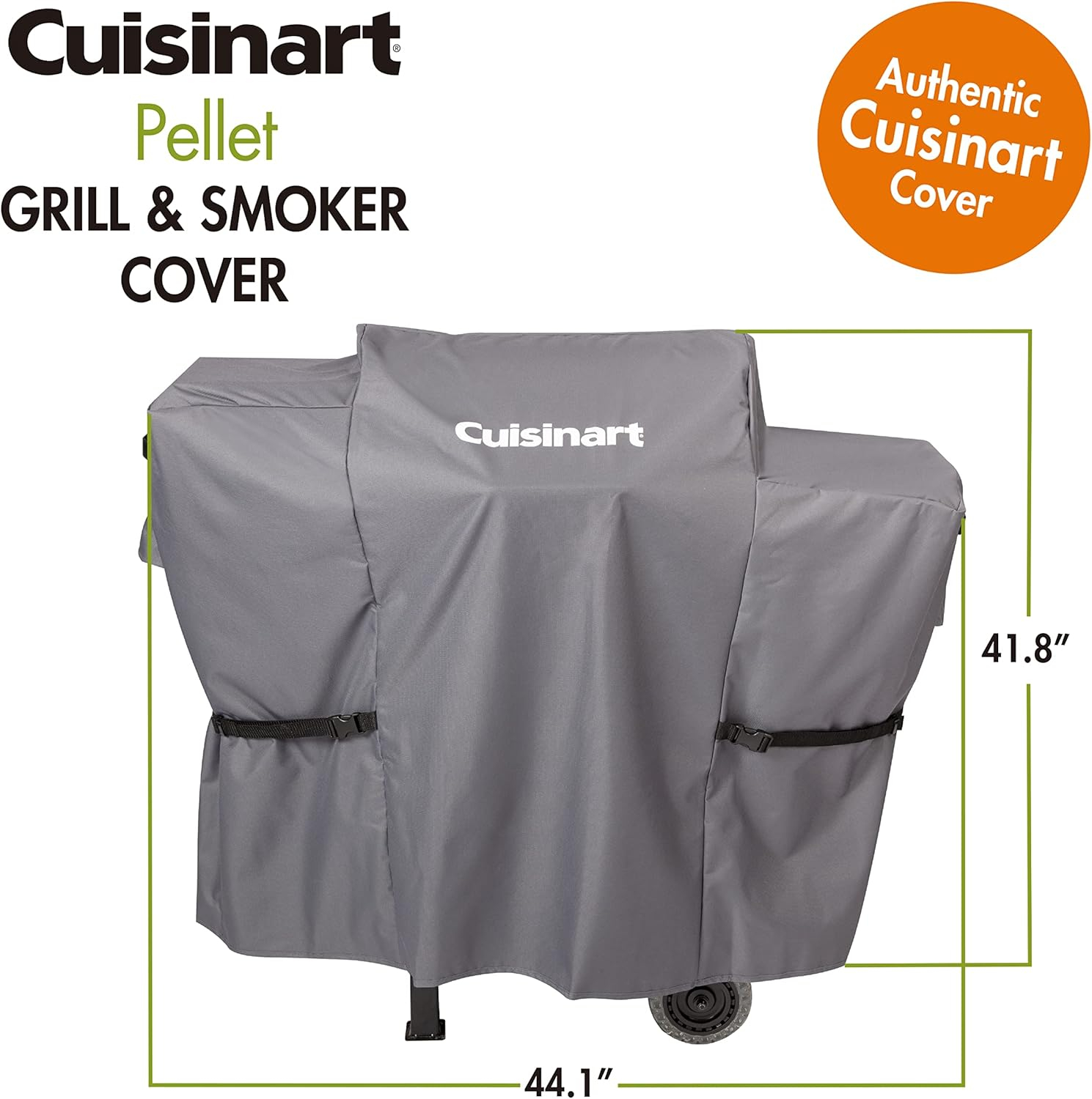 Cuisinart CGC-4465 Pellet Grill Cover, 465 sq.in (Cover fits The CPG-465)