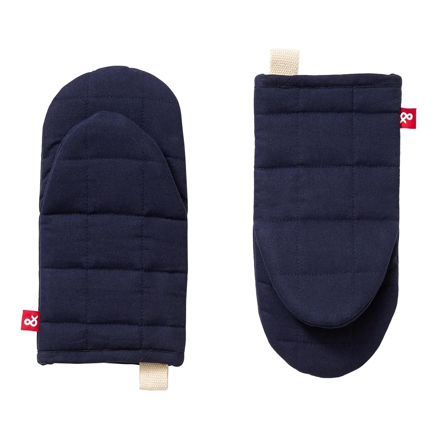 10+1%2f2%22+Puppet+Oven+Mitt+-+Cotton%2c+Blueberry+Blue