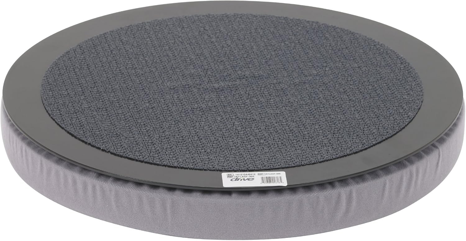 Drive Medical Deluxe Swivel Seat Cushion, Gray