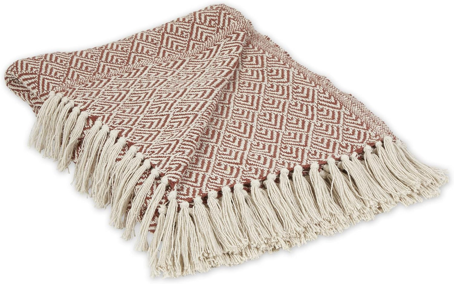 Cinnamon Diamond Throw