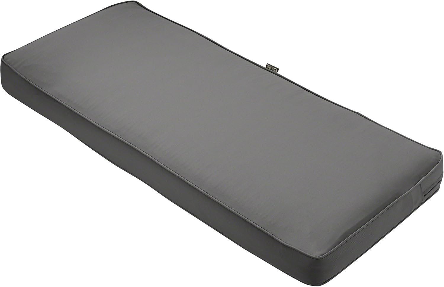 Classic Accessories 62-015-LCHARC-EC Bench Cushion Combo, 48"W x 18"D x 3"Thick, Light Charcoal