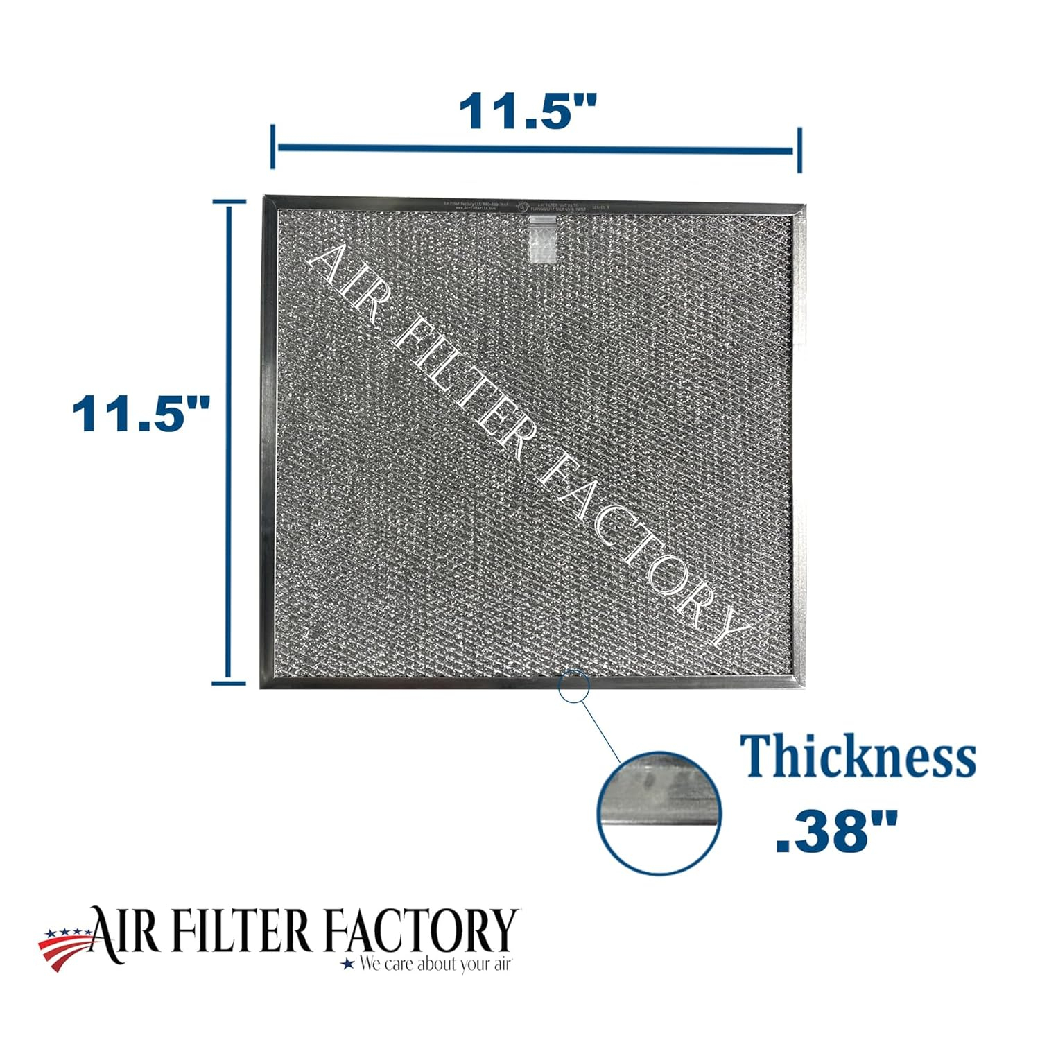 Air Filter Factory Replacement for 99010467 S99010467 Broan Range Hood Aluminum Mesh Grease Filter
