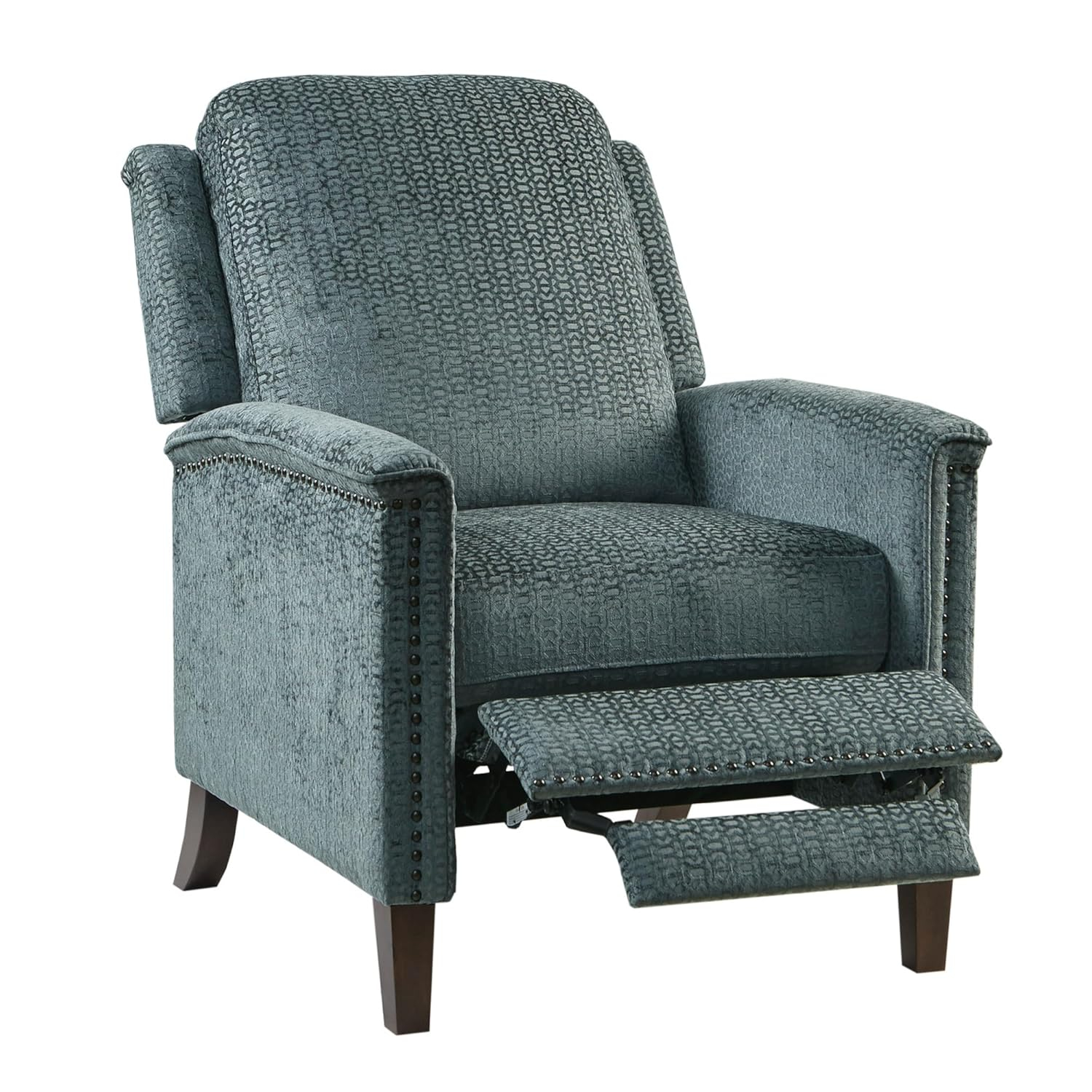 Cicely Push Back Recliner Charcoal