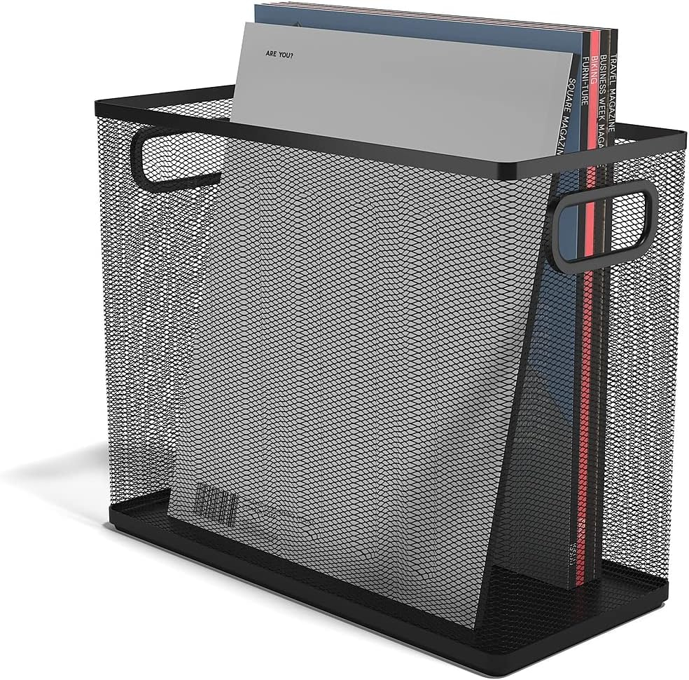 TRU RED Wire Mesh File Organizer Matte Black (TR57550) TR57550-CC