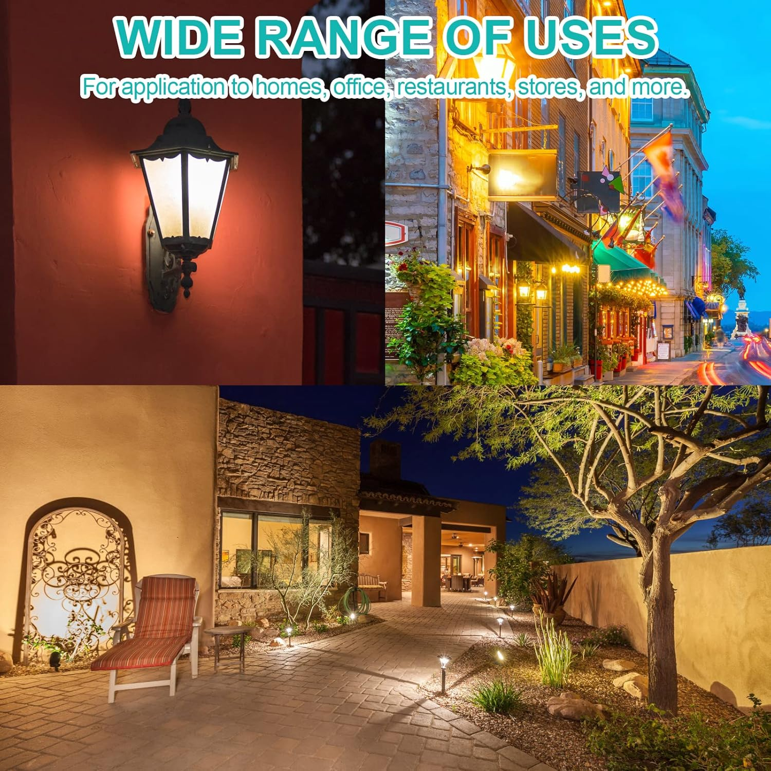 Kscjdg 18W 12V T5 Light Bulb Replacement Landscape Light Bulbs -Wedge Base Lights Bulb -Malibu Lights Bulbs -Low Voltage Landscaping Light Bulbs - 20 Pack (18W)