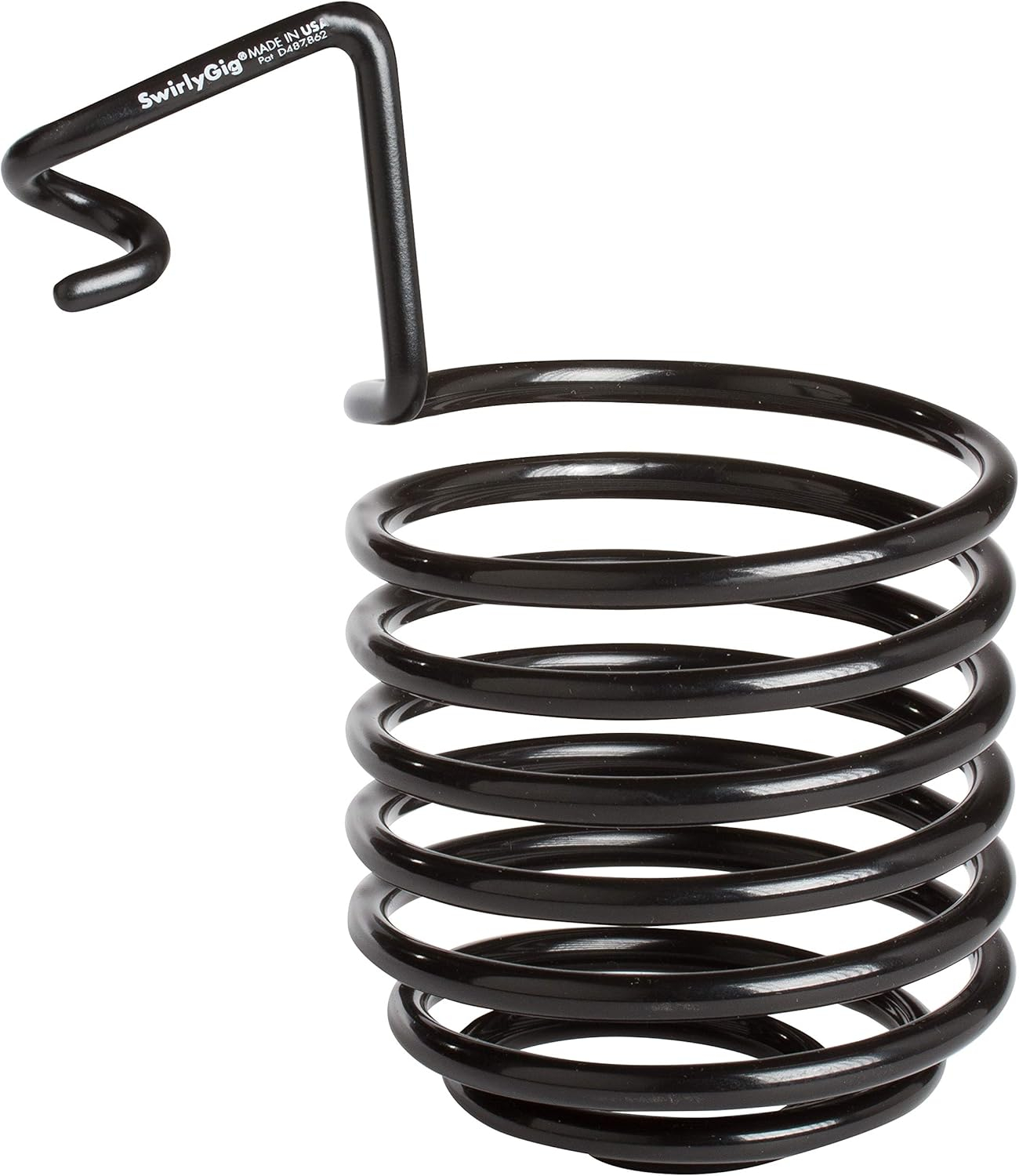 SwirlyGig SG1000 Original Drink Holder in Black for 0.5 in. Tubing