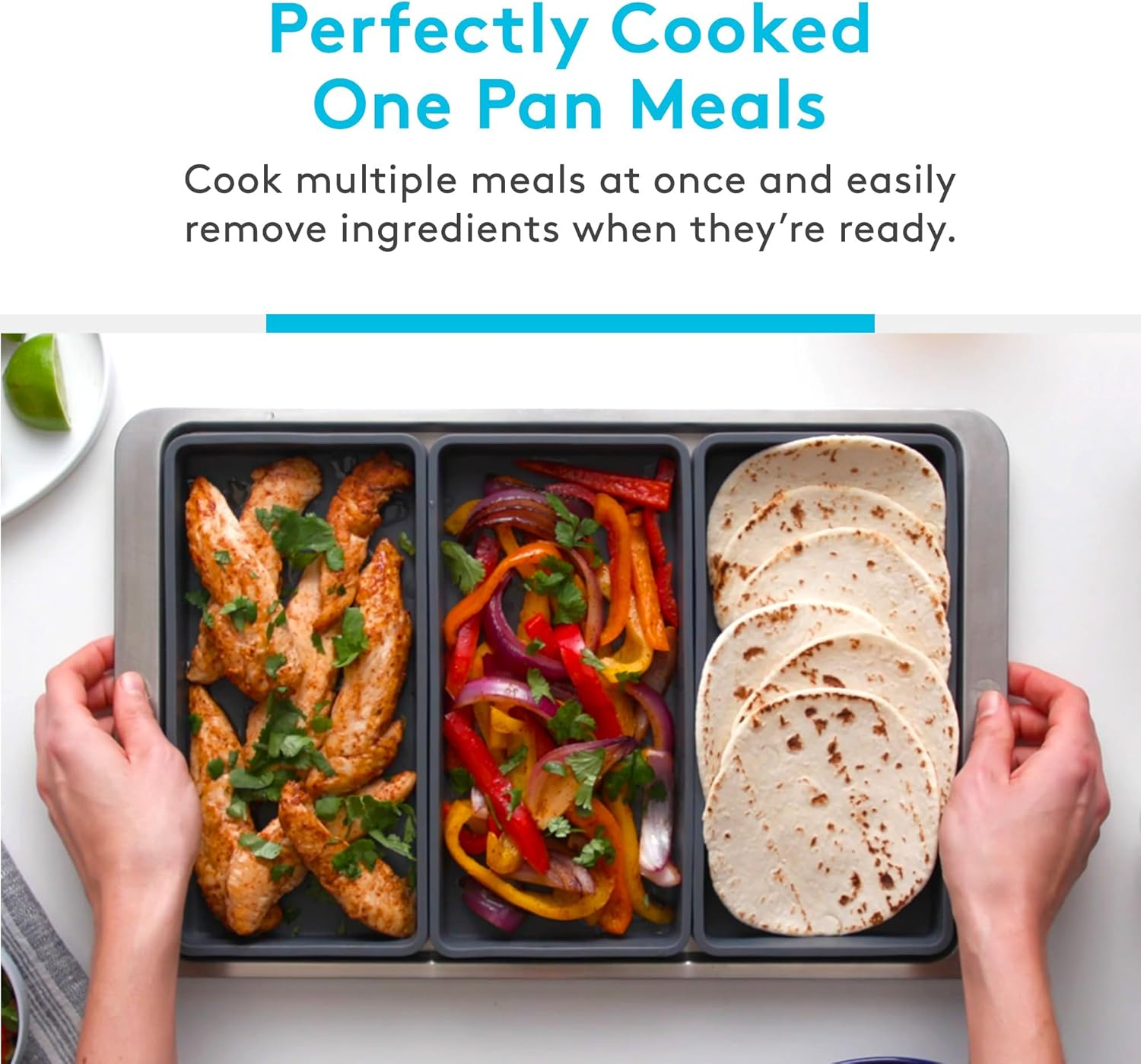 Modular Non-Stick Silicone Sheet Pan Divider Set