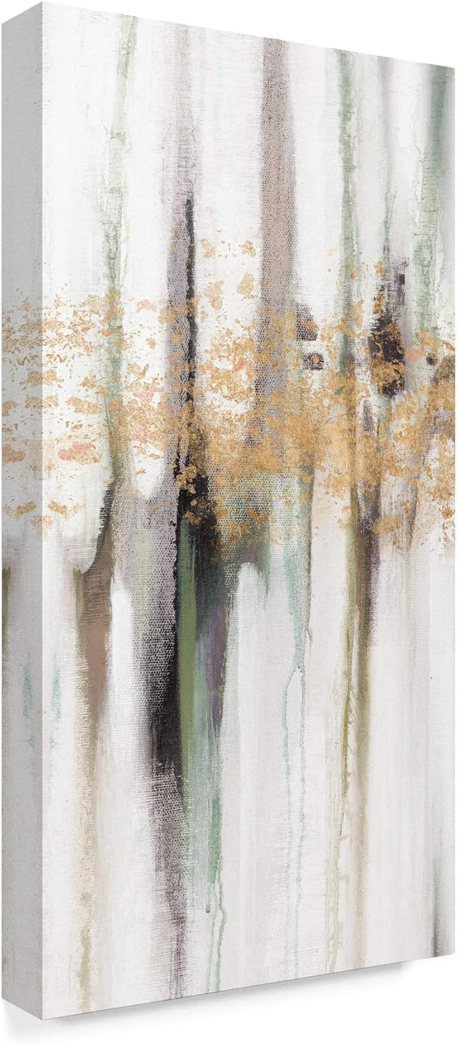 Trademark Fine Art 'Falling Gold Leaf I' Canvas Art by Studio W