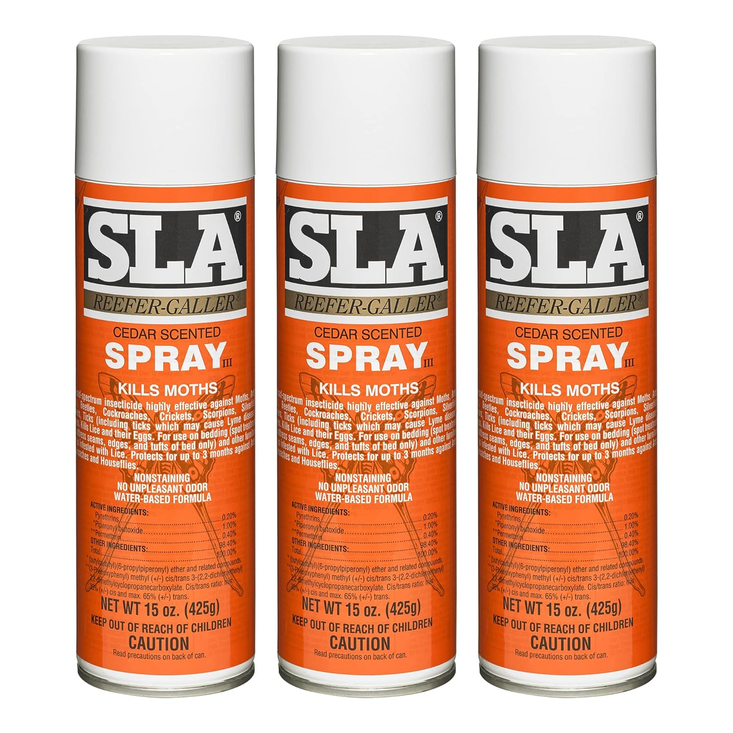 Reefer-Galler SLA Cedar Scented Spray Pack of 3