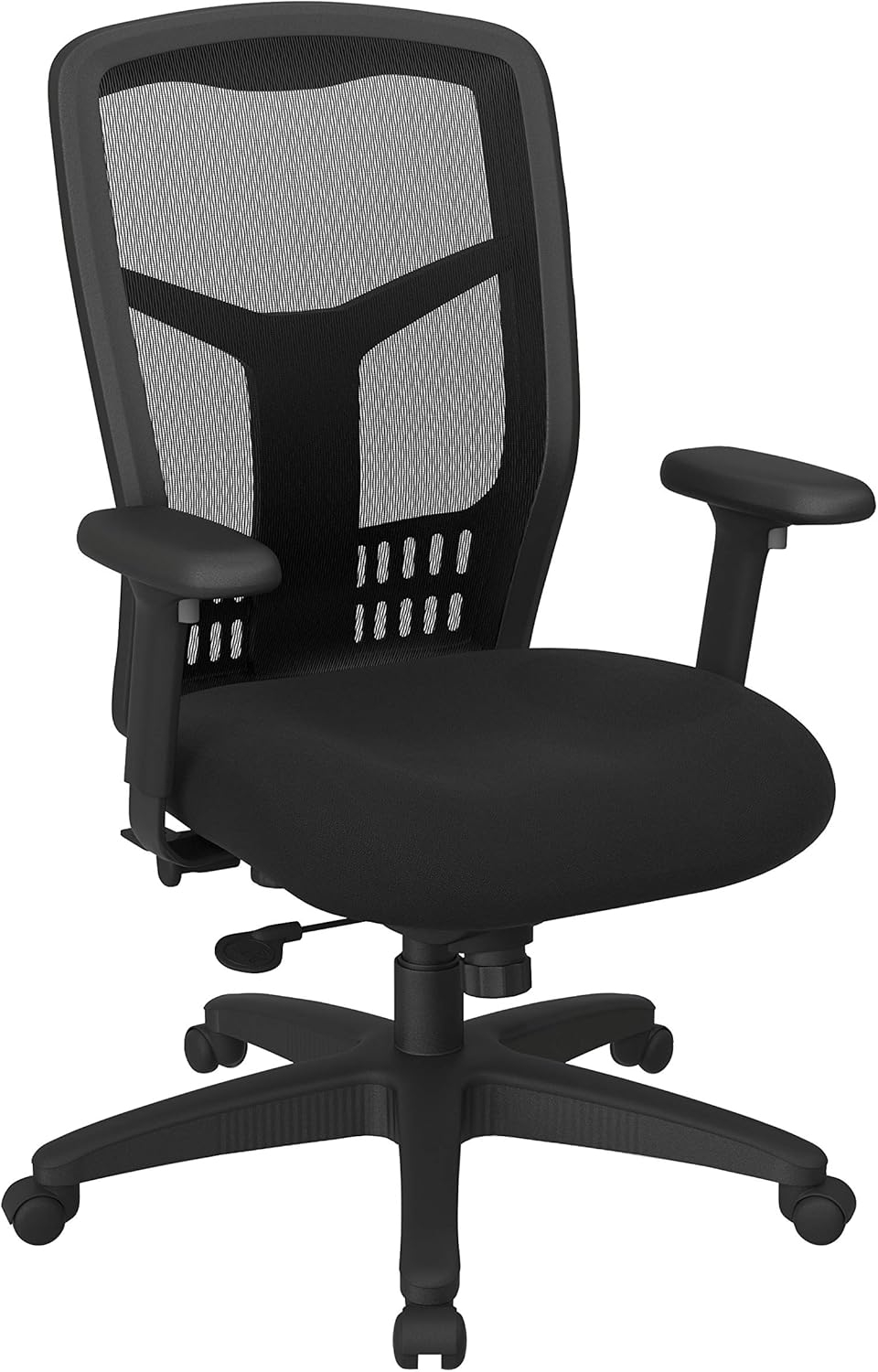 Office Star Products High-Back Managers Office Chair w/ adjustable arms icon black
