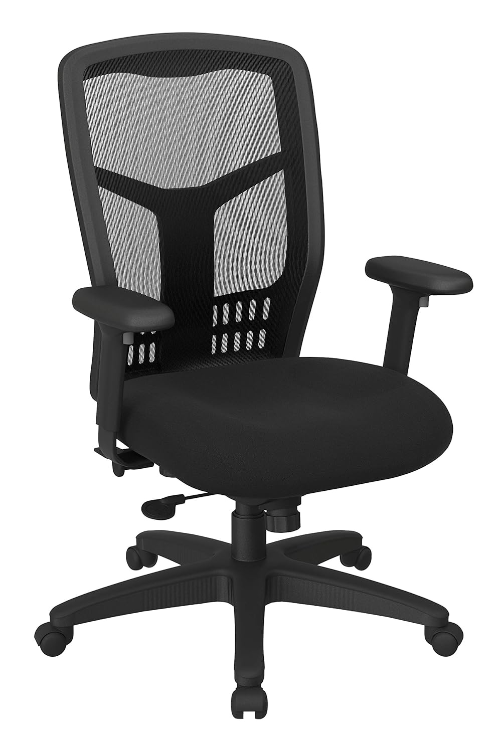 Office Star Products High-Back Managers Office Chair w/ adjustable arms icon black
