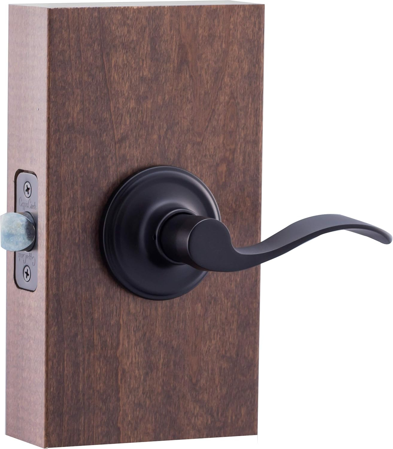 Waverlie Black Passage Hall/Closet Door Handle