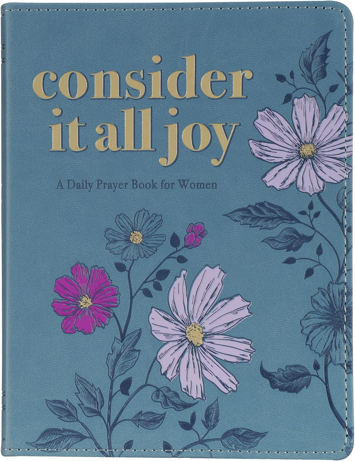 Devotional Consider It All Joy - (Leather Bound)