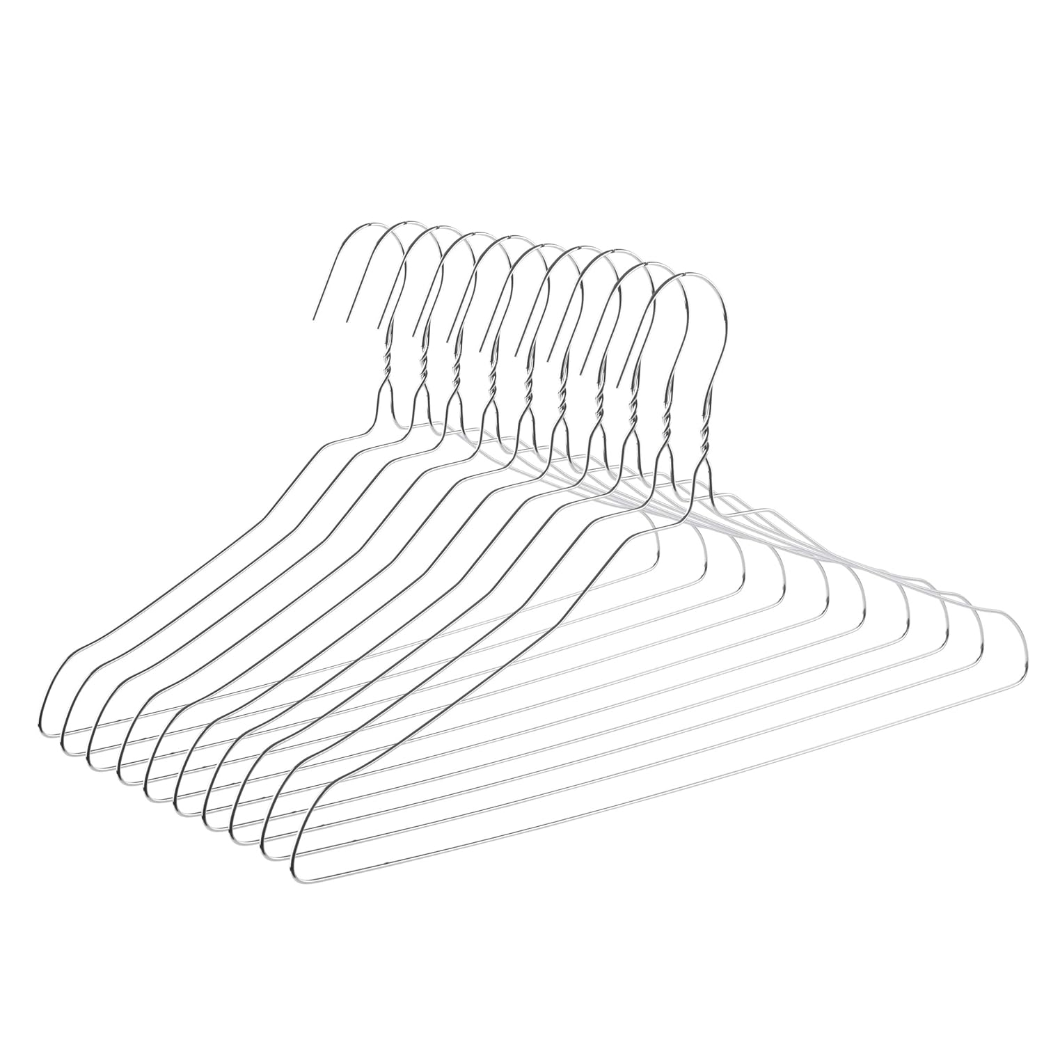 Mr. Pen Wire Metal Clothing Hangers, 10 Pack