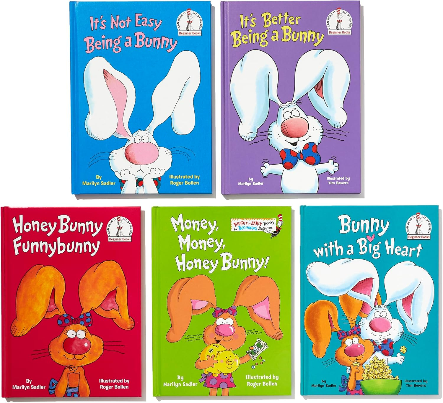 A Very Funny Bunny 5-Book Boxed Set - (Beginner Books) by  Marilyn Sadler (Mixed Media Product)