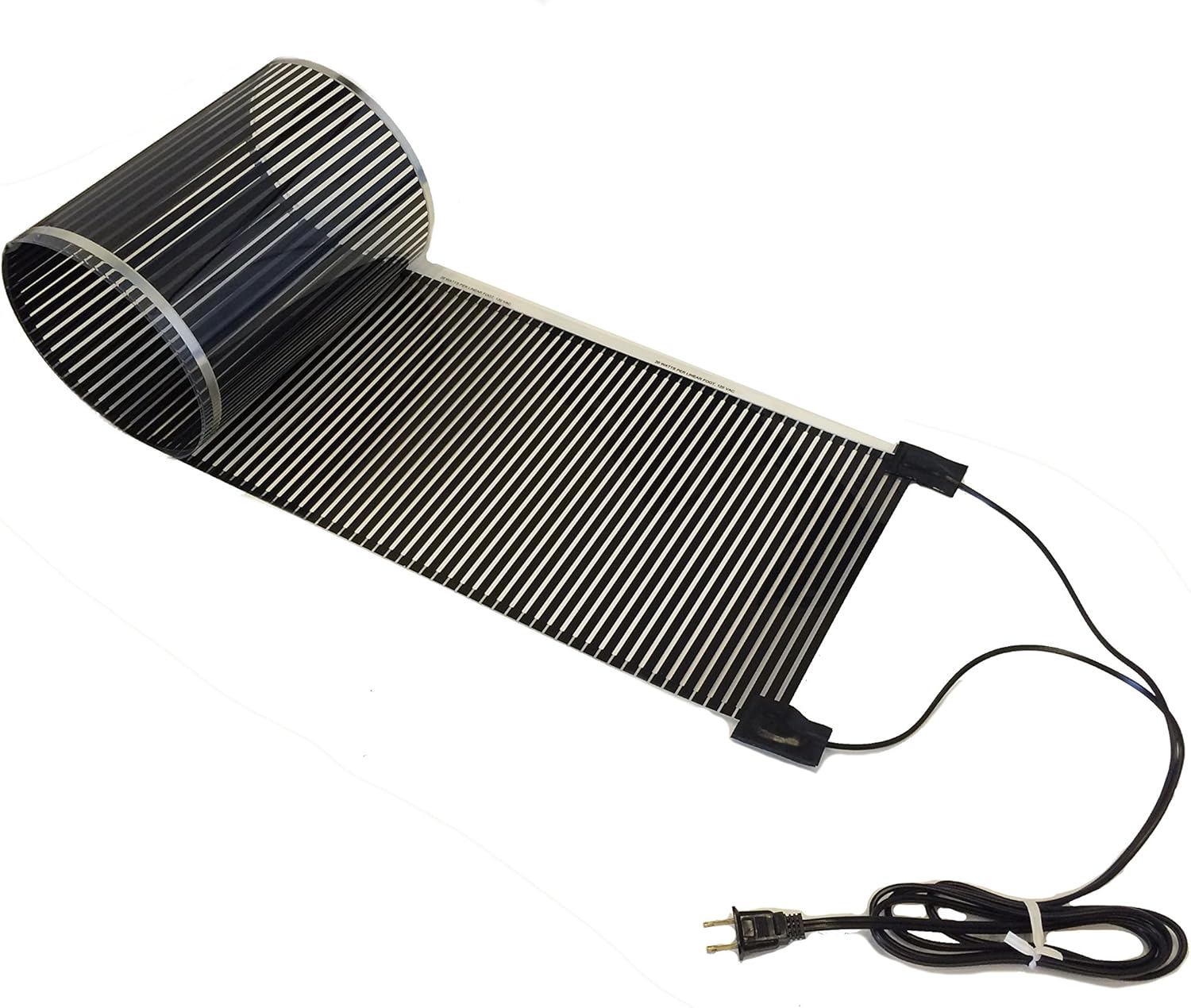 RHS Propagation Heat Mat with Durable Waterproof Design, Made in USA, Pack of 1, 11" x 48" inches Black