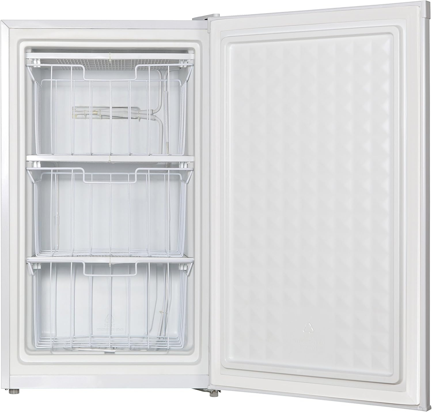 Sunpentown 3.0 Cu. ft. Upright Freezer with Energy Star, White