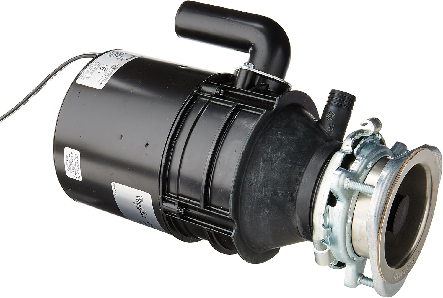 Whirlpool GC2000PE 1/2 HP Continuous Feed Garbage Disposal with ABS Grind Chamber