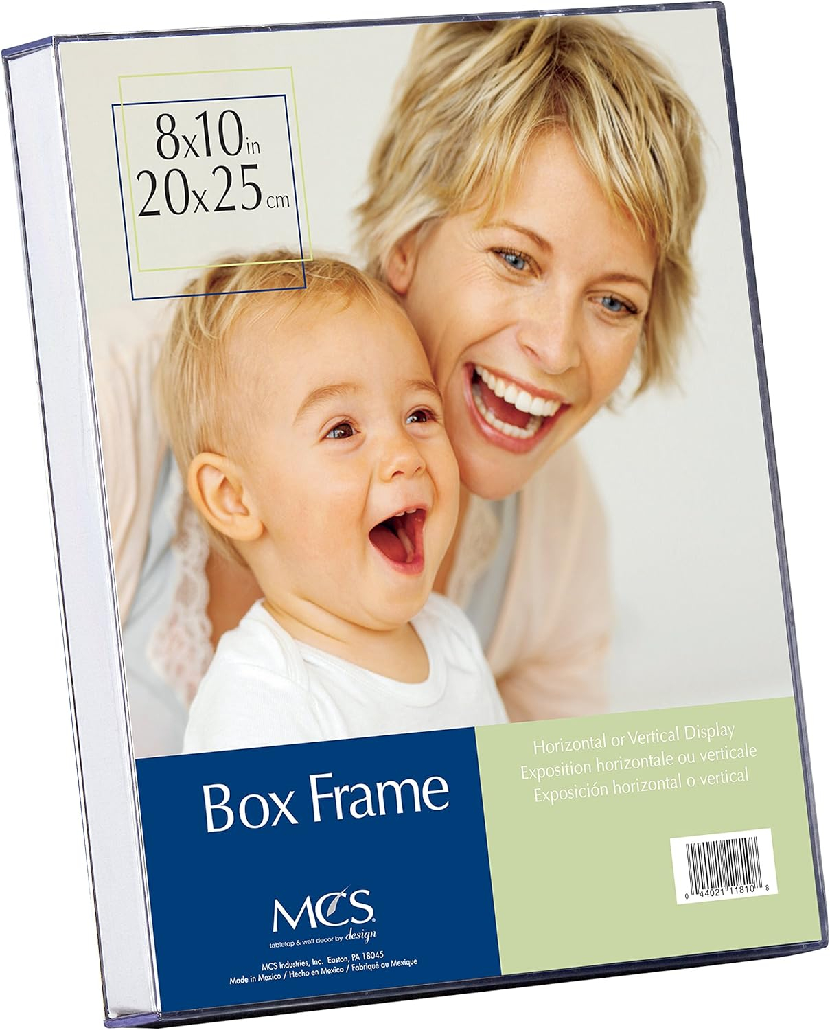 MCS 8x10 Inch Box Frame (11810), Clear