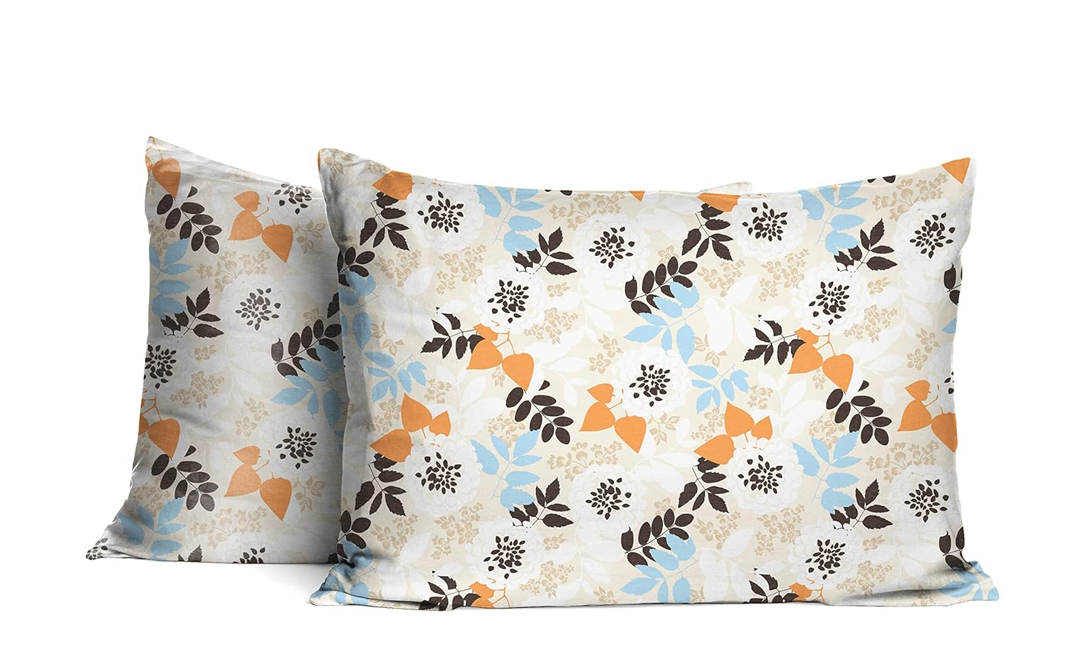 Twin Organic Cotton Flannel Sheet Set in Multicolor Floral