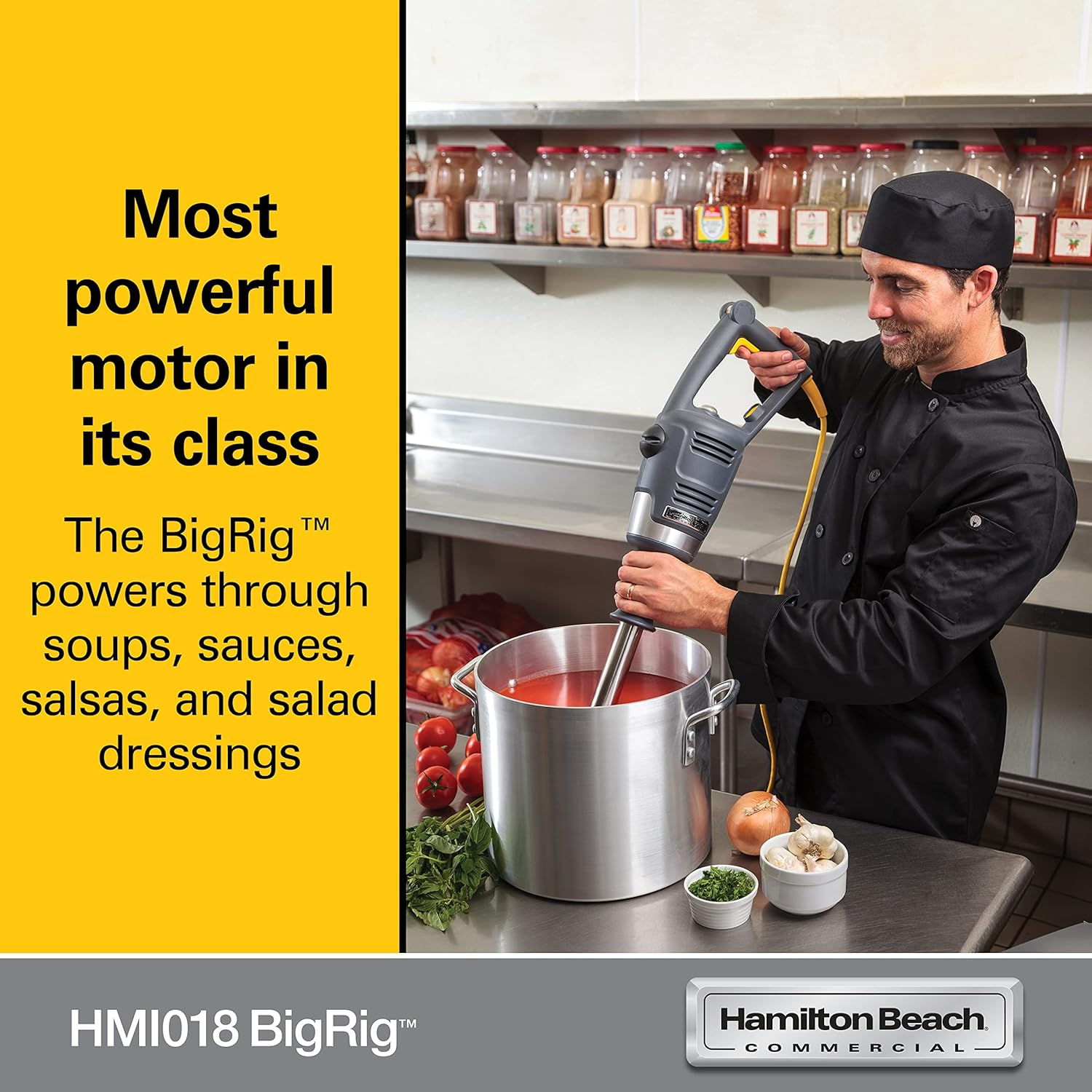 Hamilton Beach Commercial BigRig™ Immersion Blender - HMI018