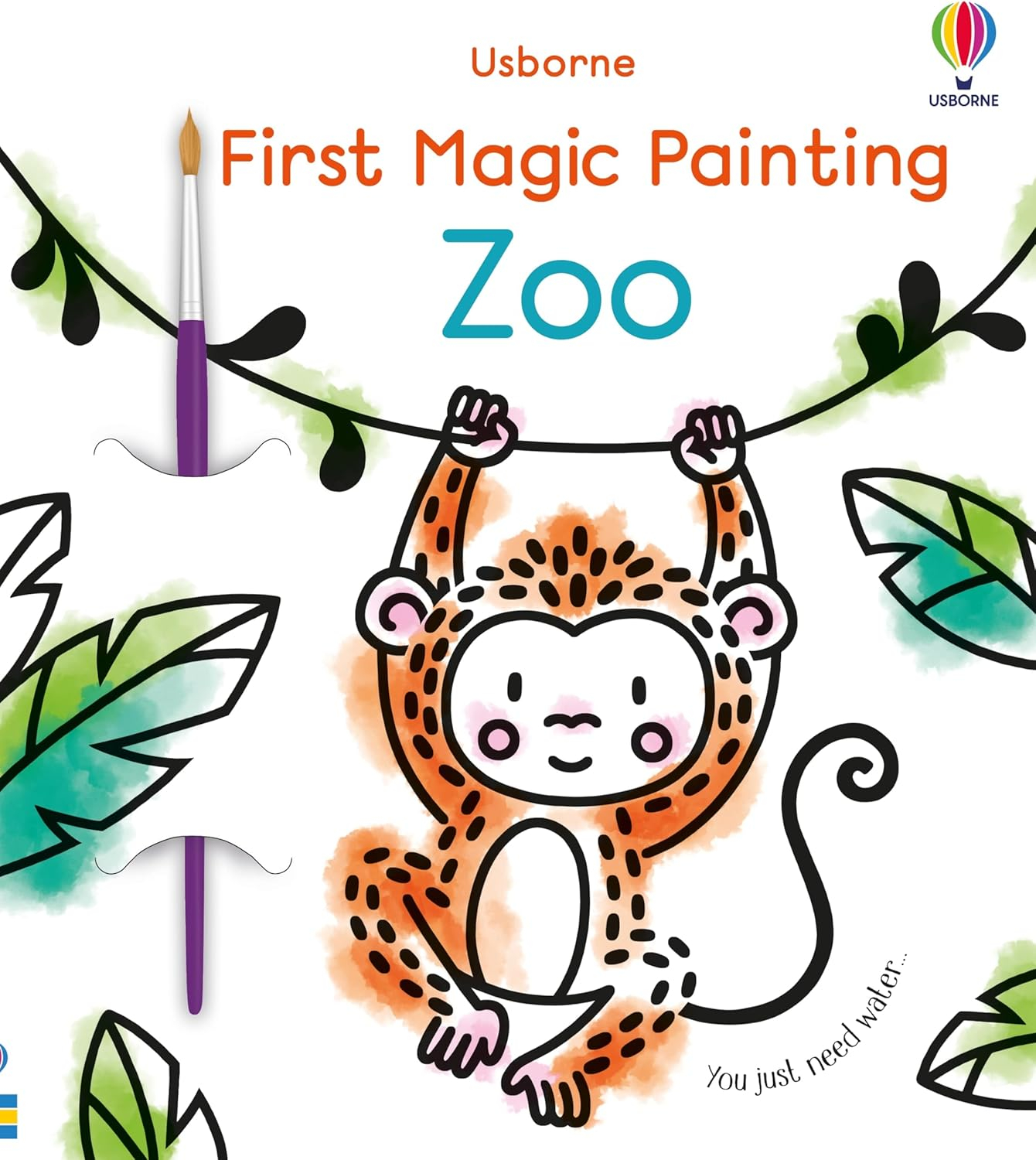 First Magic Painting Zoo - by  Abigail Wheatley (Paperback)