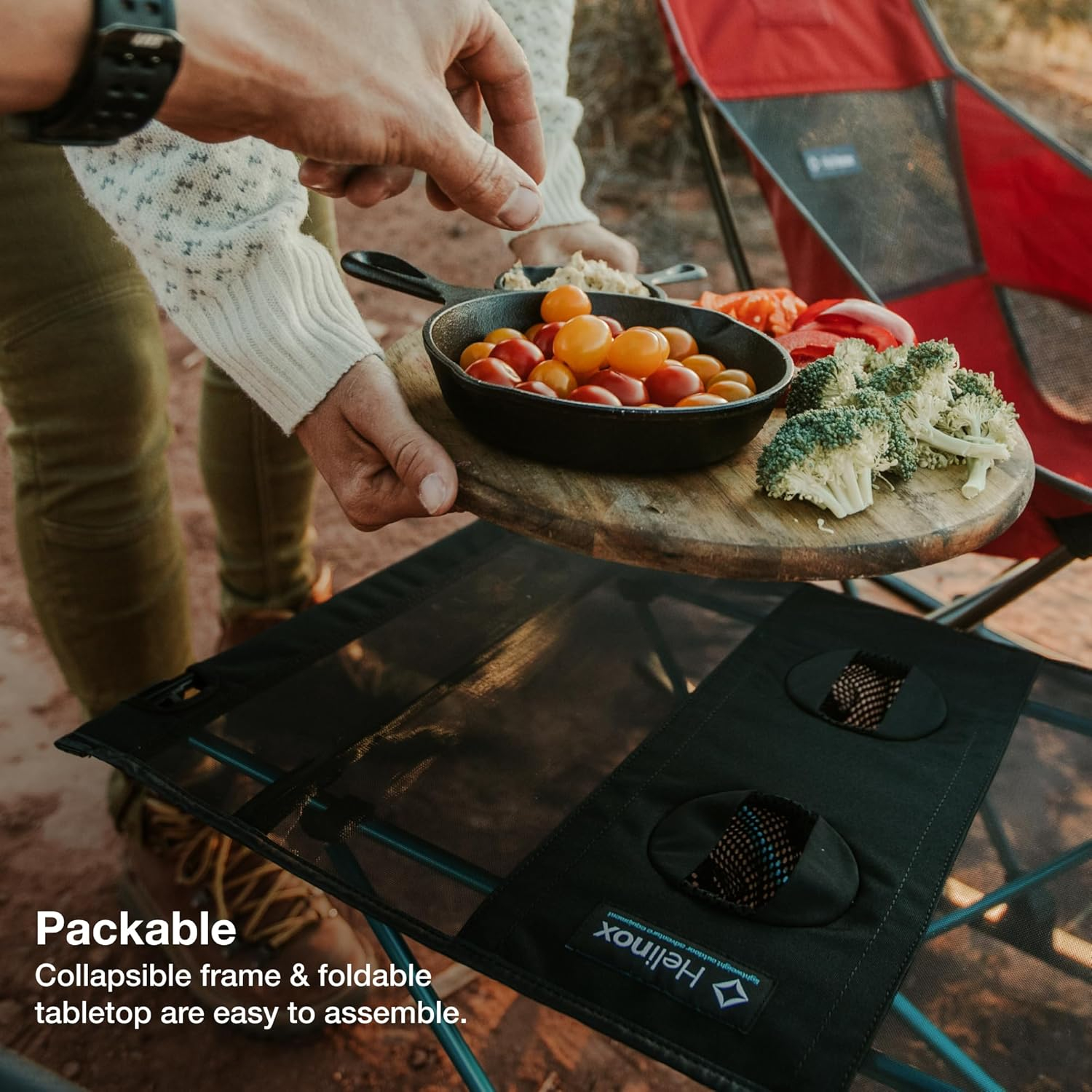 Helinox Table One Lightweight, Collapsible, Portable, Outdoor Camping Table