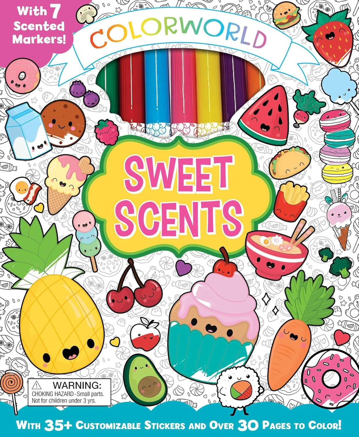 ColorWorld Sweet Scents Kids' Coloring Kit with Scented Markers