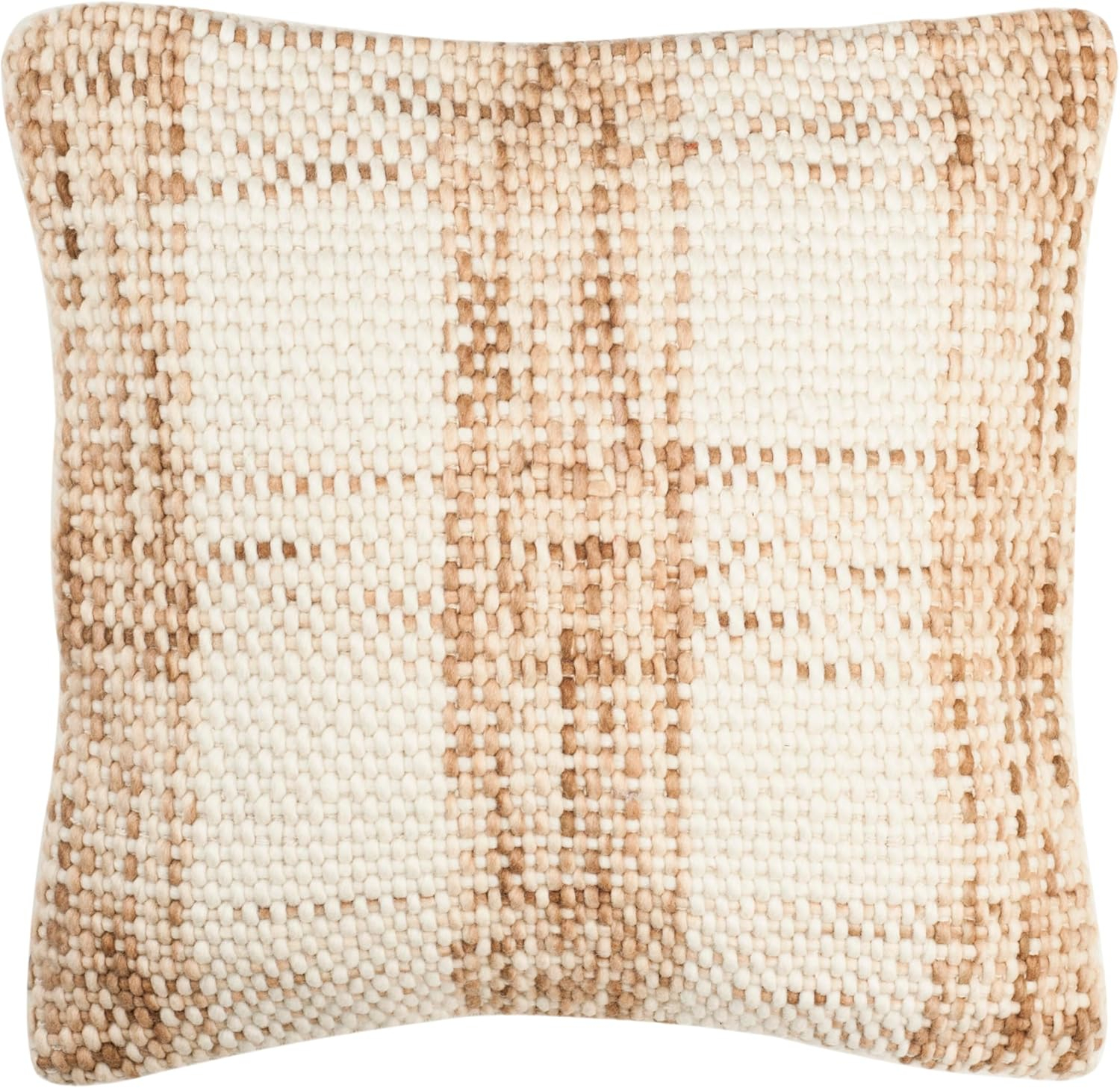 Safavieh Plaid Wool Throw Pillow