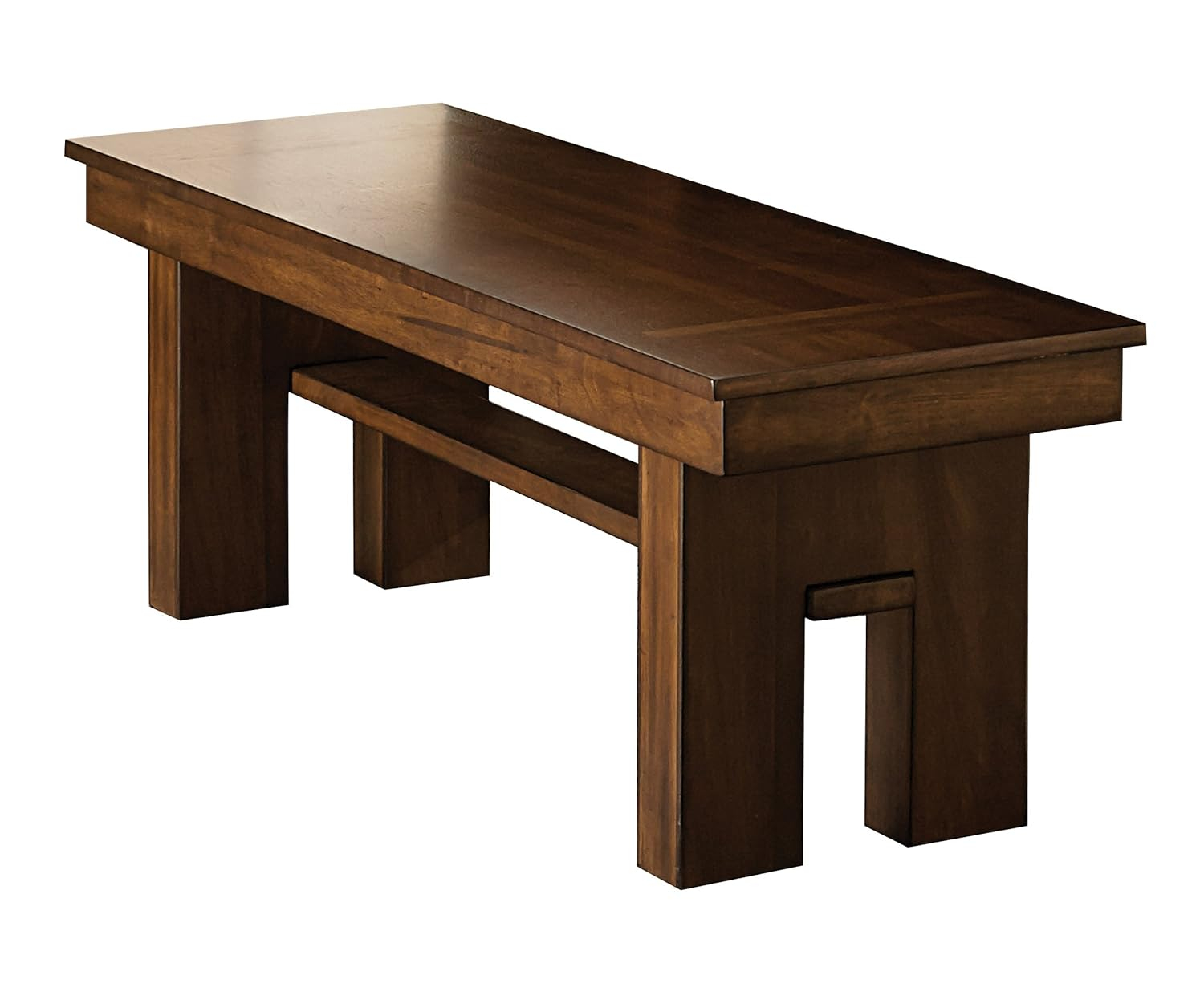 Sedley Contemporary Walnut 58" Dining Bench