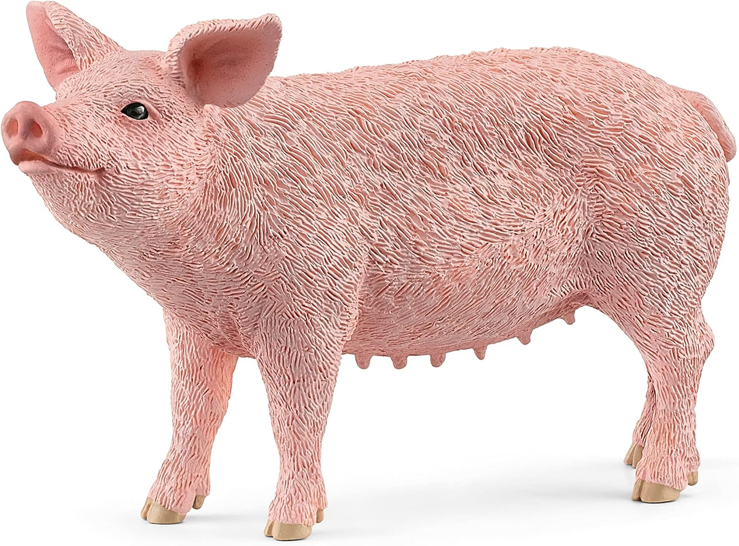 Realistic Pink Farm Animal Pig Toy Figurine