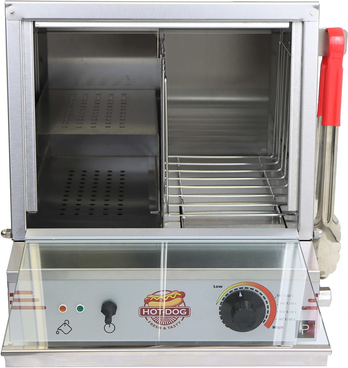 Pro Series Commercial Hot Dog Steamer