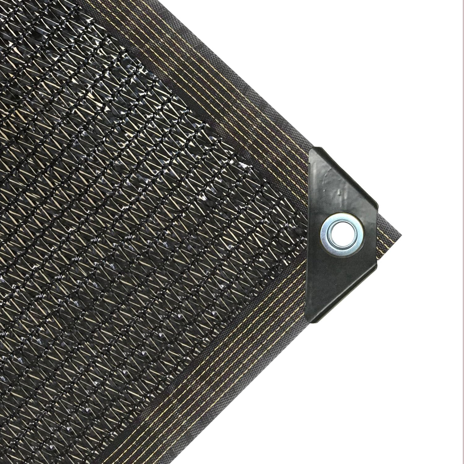 70% Black Shade Cloth with Grommets, 10 x 20 FT Garden Sunblock Mesh Tarp, UV Resistant Sun Shade Net for Plants Cover, Greenhouse, Pergola, Kennel, Chicken Coop and Patio