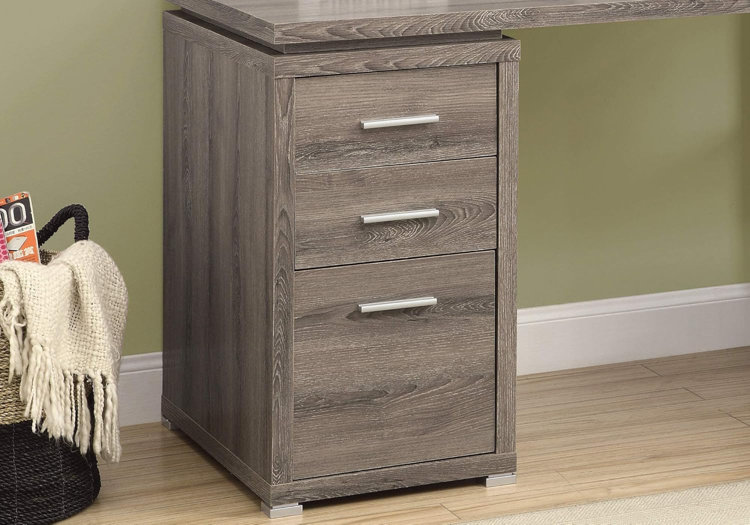 Monarch Specialties Computer Desk, L-Shaped, Corner, 3 Drawers 2 Open Shelves 3 Cubbies, 60"L X 47"W