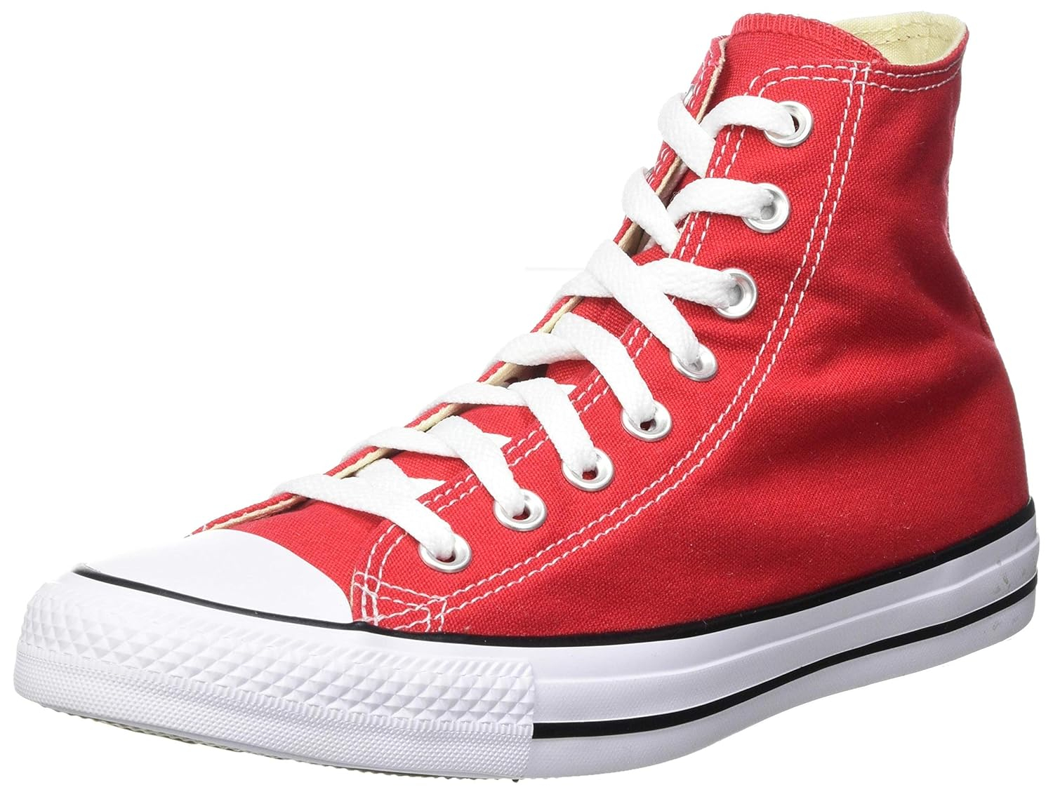 Converse Unisex Chuck Taylor Canvas High Top Shoes Red 6.5 Women/4.5 Men