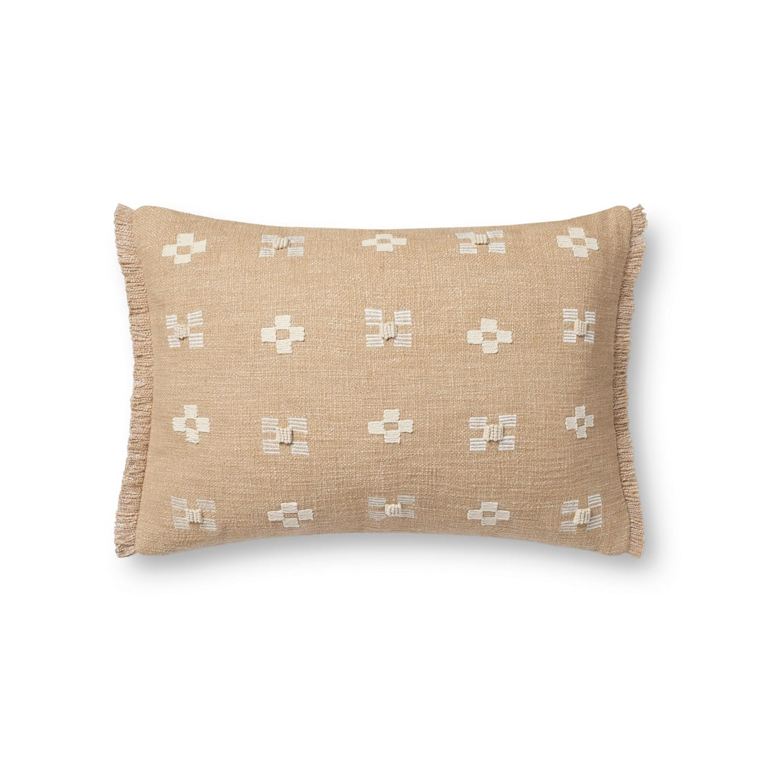 Loloi PLL0122 Natural 13'' x 21'' Cover Only Pillow