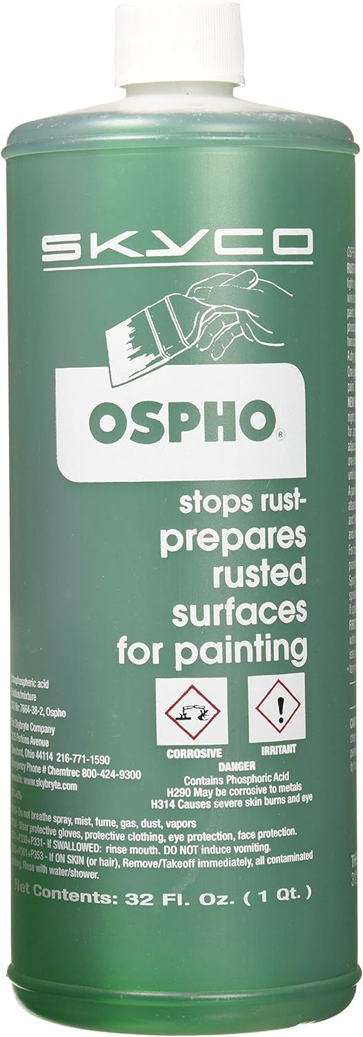 Ospho Green Quart Metal Treatment for Rusted Surfaces