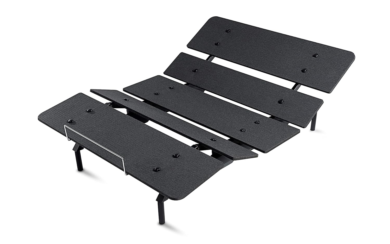 Signature Design by Ashley Cosmic Power Base King Adjustable Bed Base, Black