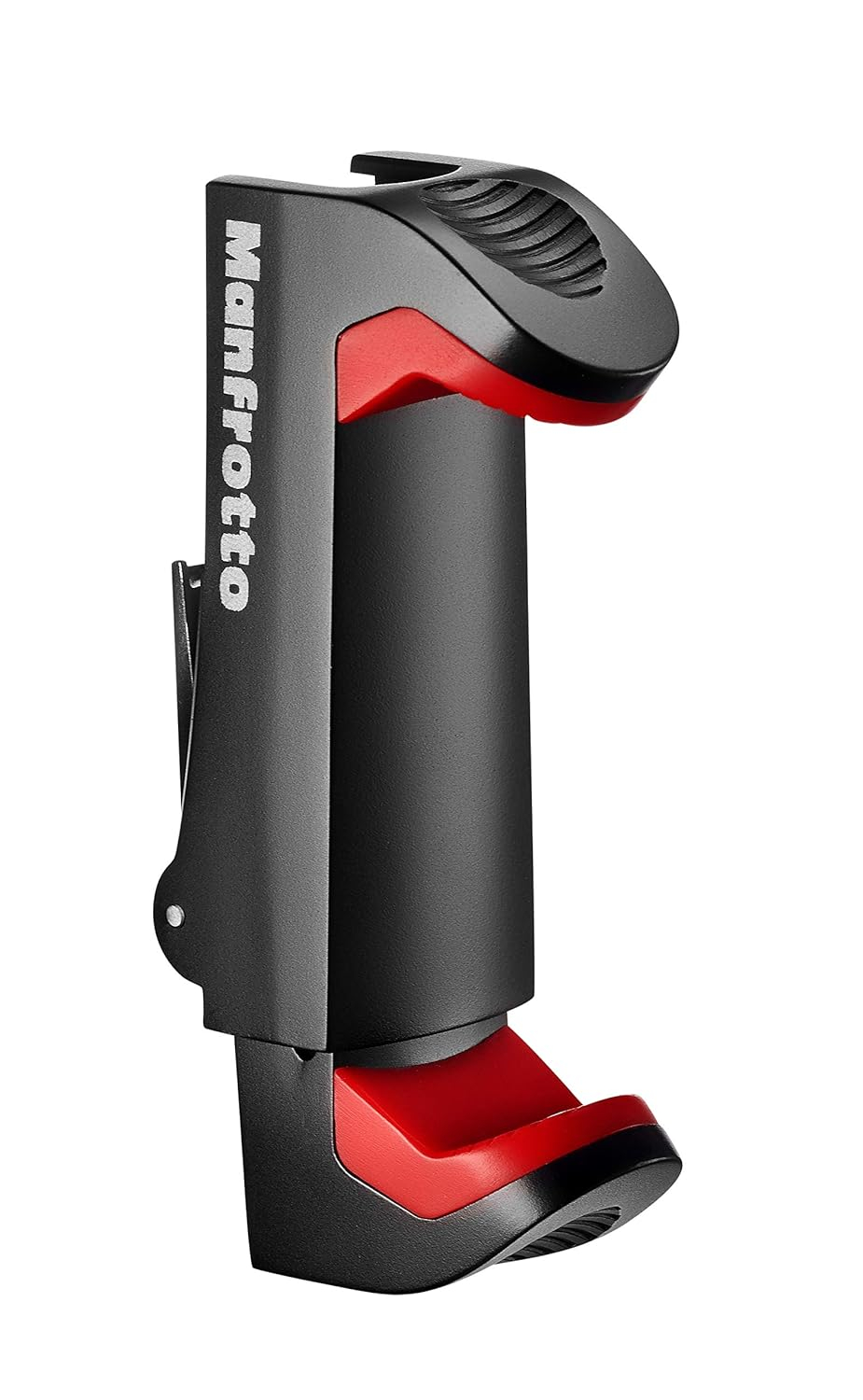Manfrotto Universal Smartphone Clamp, Pro Version (MCPIXI), for Mini Camera Tripod, Table Tripod,Compact Tripod, Vlogging, Black