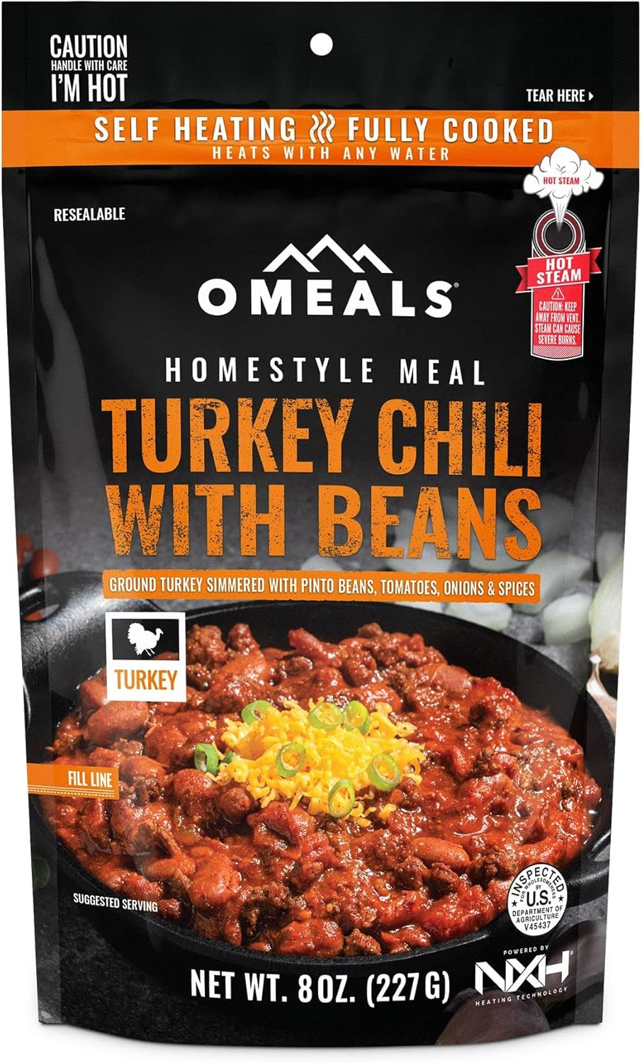 Omeals Turkey Chili with Beans
