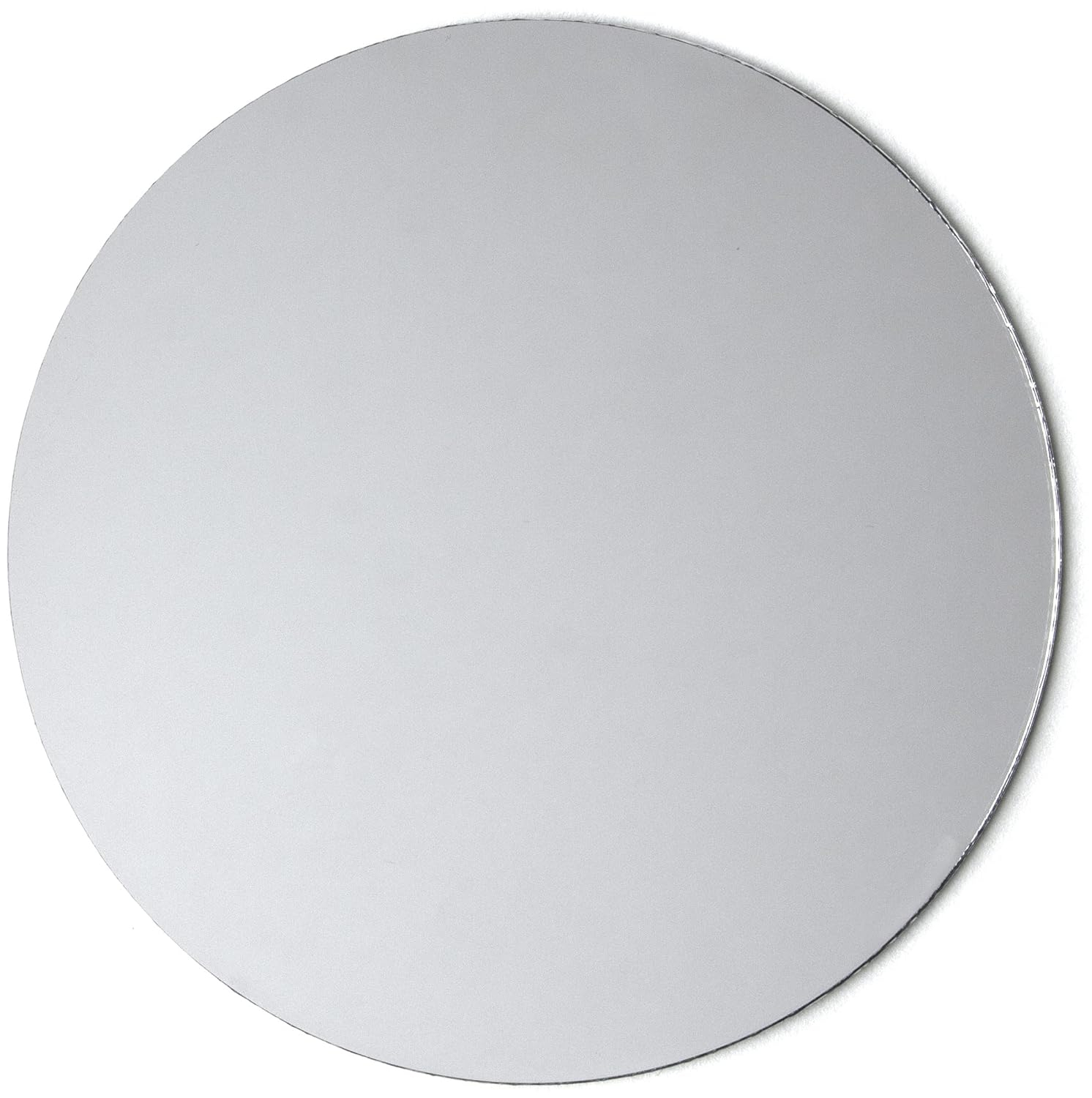 10-Inch Round Glass Mirror Table Decor