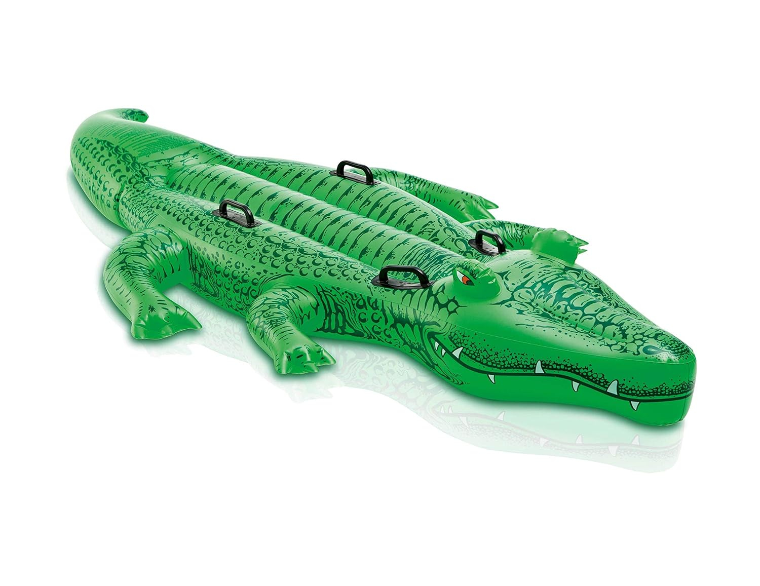Intex Gator Giant Inflatable Swimming Pool Ride-On Raft 58562EP