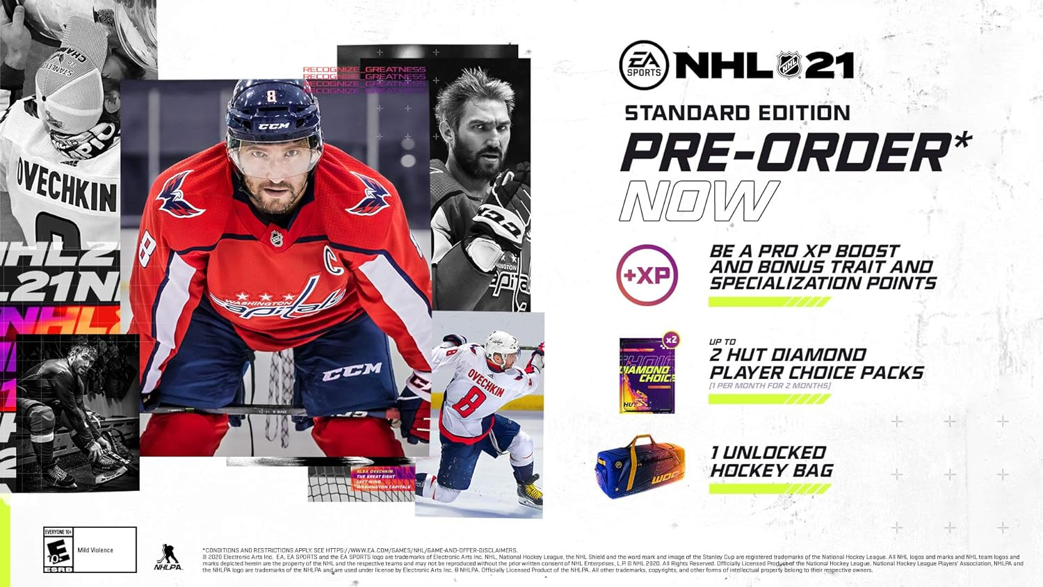 NHL 21 Standard Edition Ice Hockey Simulation for PlayStation 4